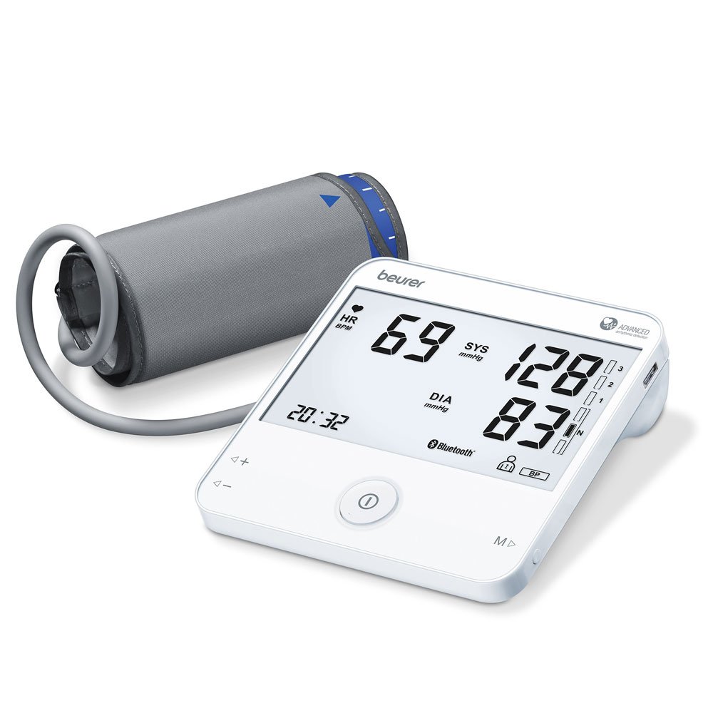 Beurer BM 77 upper arm blood pressure monitor transfer via Bluetooth