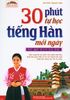 30 phút tự học tiếng Hàn mỗi ngày