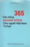 365 Câu tiếng Quảng Đông cho người Việt Nam tự học + 3 CD