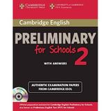 B1 - Cambridge English Preliminary for schools 2