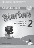 CAMBRIDGE ENGLISH YOUNG LEARNERS 2 FOR REVISED EXAM FROM 2018 STARTERS ANSWER BOOKLET: AUTHENTIC EXAMINATION PAPERS