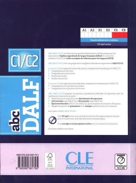 abc DALF C1/C2 (French Edition): Isabelle Barrière