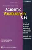 Academic vocabulary in use (2nd edition)