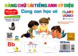 Flash Card - Bảng chữ cái tiếng anh kỳ diệu cùng con học vẽ