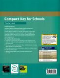 A2 - Compact Key For Schools Teacher's Book