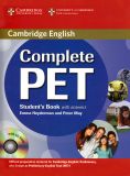 B1 - Complete PET Student's Book