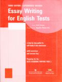 Essay Writing for English tests