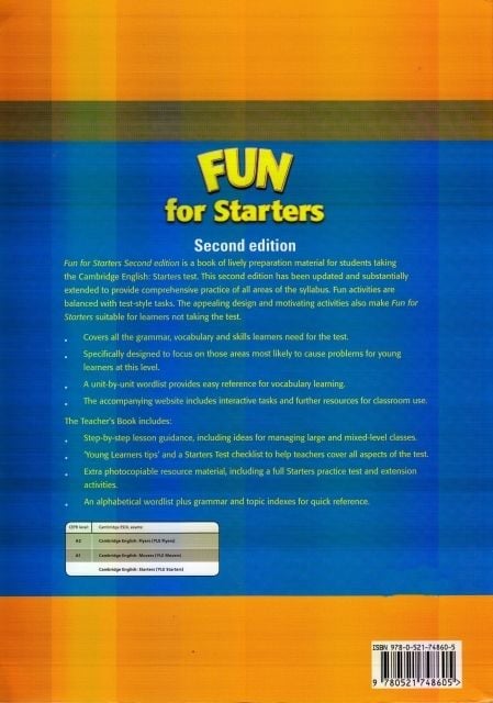 Fun for Starters Student's Book 2nd – nhasachthanhdung