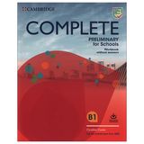 B1 - Complete Preliminary for schools - Workbook - For The Revised Exam From 2020 - 2nd