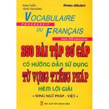 250 Bài tập từ vựng sơ cấp tiếng Pháp