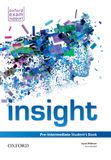 Insight Pre-Intermediate student's book