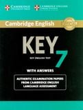 A2 - Cambridge Key English Test 7 with Answers (KET 7)_A4