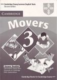 Cambridge English Young Learners 3 movers Answer Booklet