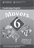 Cambridge English Young Learners 6 movers Answer Booklet