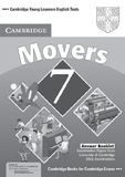 Cambridge English Young Learners 7 movers Answer Booklet