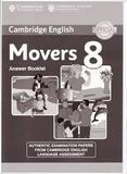 Cambridge English Young Learners 8 movers Answer Booklet