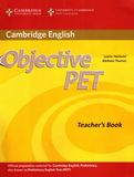 Objective PET Teacher's Book 2nd edition