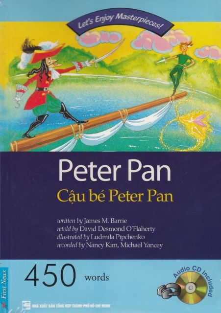 Peter Pan - học tiếng Anh qua các tác phẩm kinh điển – nhasachthanhdung