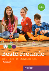 Beste Freunde Deutsch fur jugendliche A1.1 Kurbuch kèm file nghe