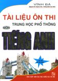 Tài liệu ôn thi THPT môn tiếng Anh