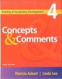 Concepts and Comments 4 - 3rd