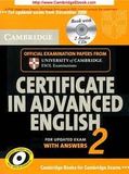 Cambridge Certificate in Advanced 2