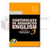 Cambridge Certificate in Advanced 3