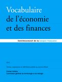 Vocabulaire de L'economic et des finance