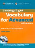 Vocabulary for Advanced with Answers
