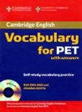 B1 - Vocabulary For PET With Answers