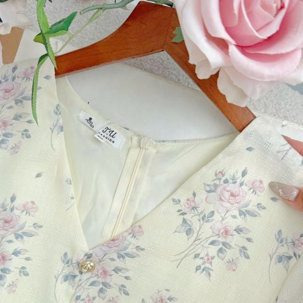 Đầm Xô Cotton Thiết Kế TuTu Store Phù Hợp Đi Chơi Dành Cho Nữ - Mã D1238