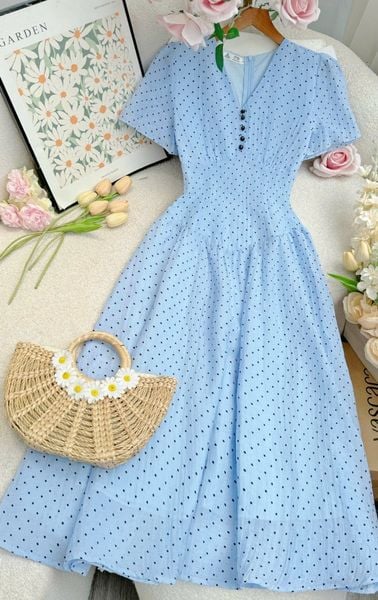 Đầm Tơ Nhăn Thiết Kế TuTu Store Phù Hợp Đi Làm Dành Cho Nữ - Mã D1221