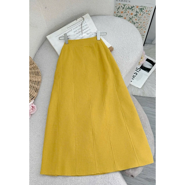Chân Váy Linen Cotton Thiết Kế TuTu Store Dành Cho Nữ - Mã VS517