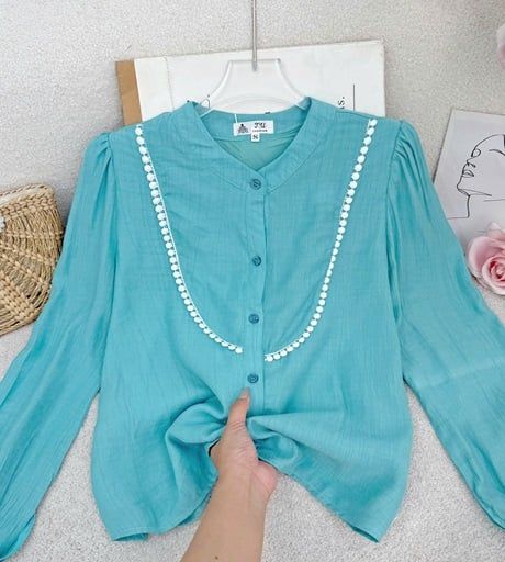 Áo Gân Hàn Thiết Kế TuTu Store Dành Cho Nữ - Mã A442