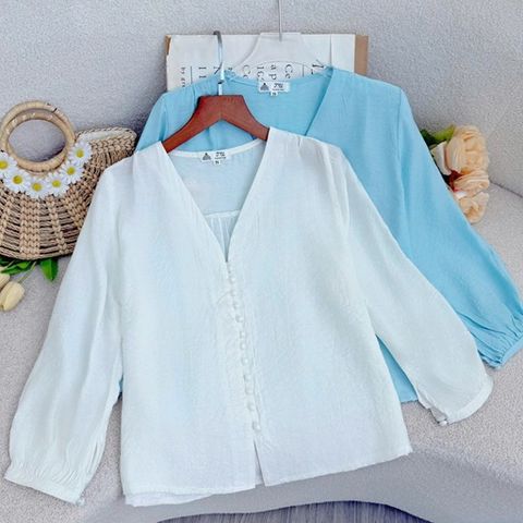 Áo Tơ Tằm Gân Thiết Kế TuTu Store Phù Hợp Đi Làm Dành Cho Nữ - Mã AS602