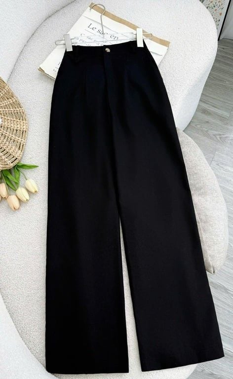 Quần Linen Cotton Thiết Kế TuTu Store Phù Hợp Đi Làm Dành Cho Nữ - Mã QS602