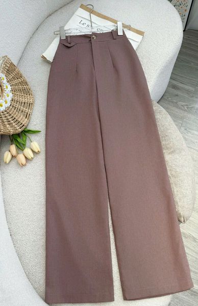 Quần Linen Cotton Thiết Kế TuTu Store Phù Hợp Đi Làm Dành Cho Nữ - Mã QS602