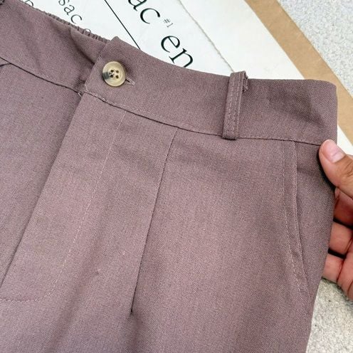 Quần Linen Cotton Thiết Kế TuTu Store Phù Hợp Đi Làm Dành Cho Nữ - Mã QS602
