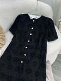  Váy Kate Thêu Xuông Phù Hợp Đi Chơi Thiết Kế TuTu Store Dành Cho Nữ -Mã D1071 