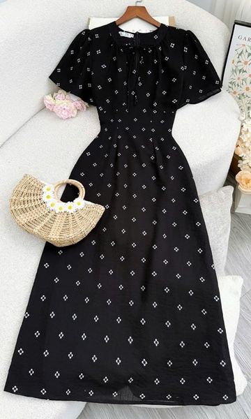 Đầm Gân Hàn Quốc Thiết Kế TuTu Store Phù Hợp Đi Làm Dành Cho Nữ - Mã D1214