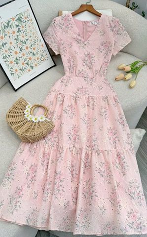 Đầm Kate Thêu Thiết Kế TuTu Store Phù Hợp Đi Chơi Dành Cho Nữ - Mã D1197