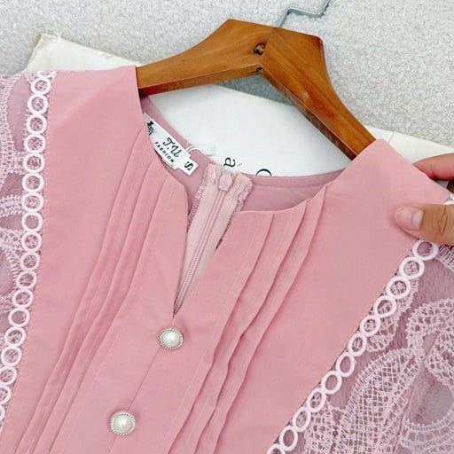 Đầm Ren Oganza Thiết Kế TuTu Store Phù Hợp Đi Chơi Dành Cho Nữ - Mã D1186