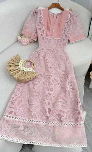 Đầm Ren Oganza Thiết Kế TuTu Store Phù Hợp Đi Chơi Dành Cho Nữ - Mã D1186