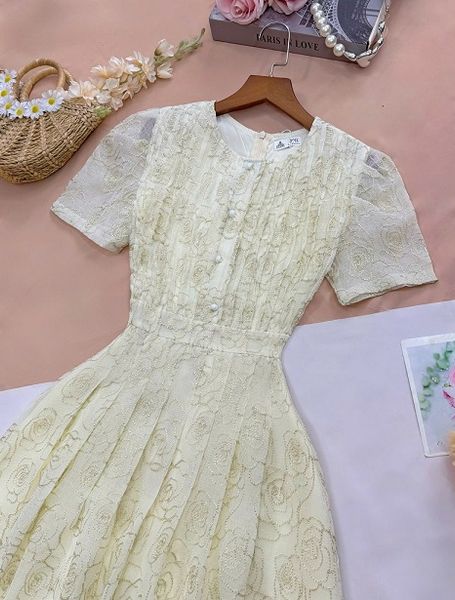 Váy Xô Linen Thiết Kế TuTu Store Dành Cho Nữ - Mã D901