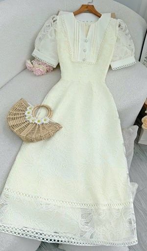 Đầm Ren Oganza Thiết Kế TuTu Store Phù Hợp Đi Chơi Dành Cho Nữ - Mã D1186