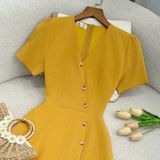  Đầm Cotton Xốp Thiết Kế TuTu Store Phù Hợp Đi Làm Dành Cho Nữ - Mã D1158 