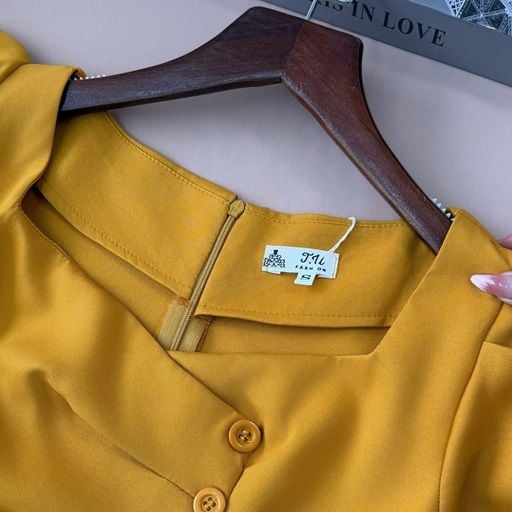 Váy Cotton Thái Thiết Kế TuTu Store Dành Cho Nữ - Mã D1045