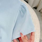  Váy Cotton Xốp Cổ V Phù Hợp Đi Làm Thiết Kế TuTu Store Dành Cho Nữ -Mã D1065 