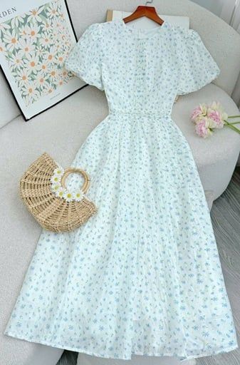  Đầm Xô Cotton Thiết Kế TuTu Store Phù Hợp Đi Chơi Dành Cho Nữ - Mã D1182 
