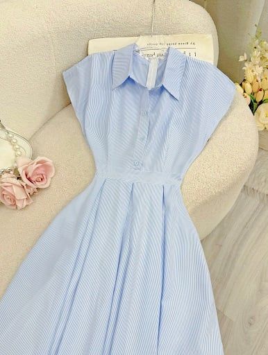 Váy Kate Lụa Thanh Lịch Thiết Kế TuTu Store Dành Cho Nữ - Mã D882